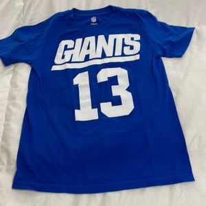 Giants NFL Short Sleeve OBJ Giants Beckham Jr Tee